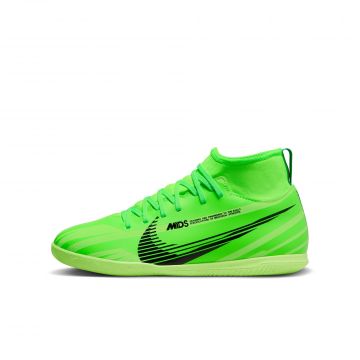 Nike Youth Superfly 9 Club MDS Indoor Shoe - Green